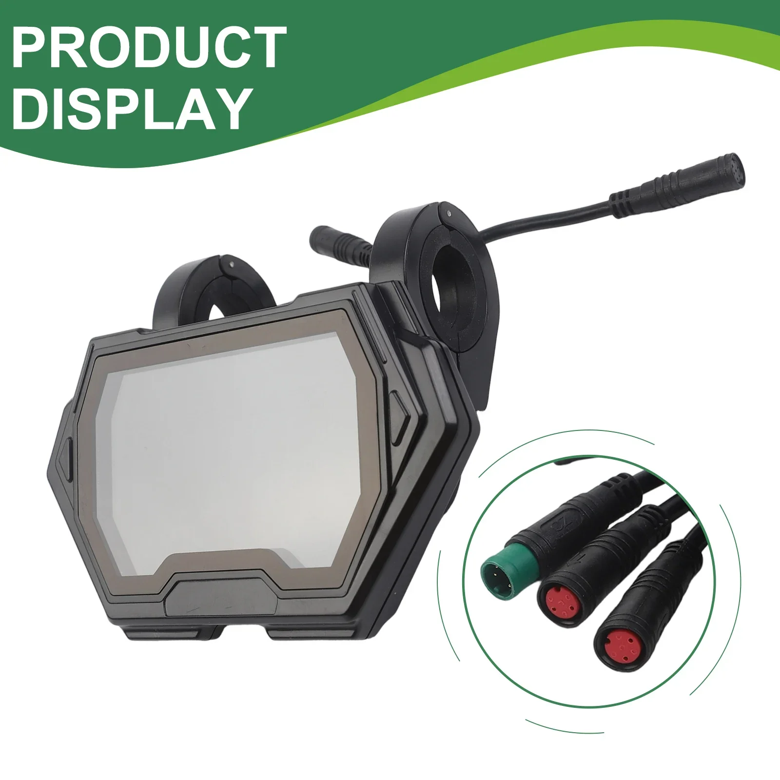 Digital Dashboard Electric Scooter Display For Monitoring Speed 15*10*5cm High Definition LCD Display Instrument