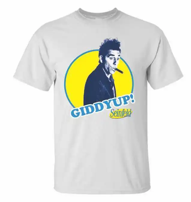 SEINFELD KRAMER GIDDYUP! - KRAMER JERRY ELAINE GEORGE T-SHIRT TEE COLLECTIBLE