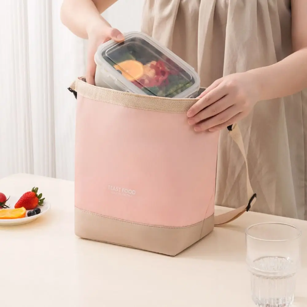 

Multi Functional Foldable Portable Lunch Bag Waterproof Large Capacity Thermal Lunchbox Bag Adjustable Outdoor Picnic Bag Travel