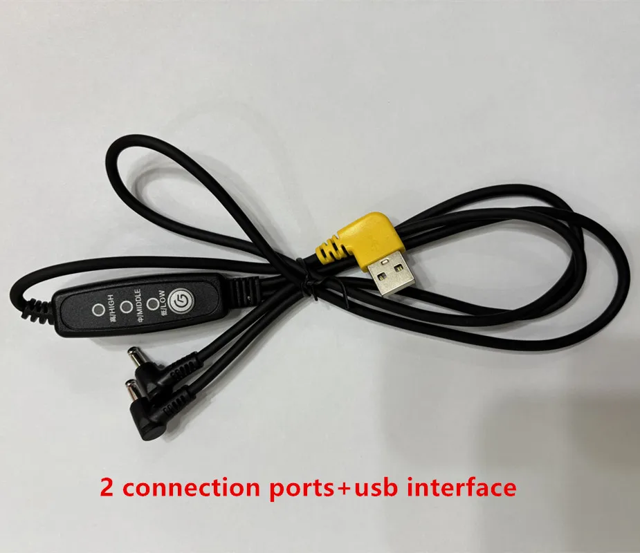 Fan Clothing 3-Speed Speed Regulation Usb Interface Connection Cable Accessories Cooling Air Conditioning Coat 5V Fan Accessorie