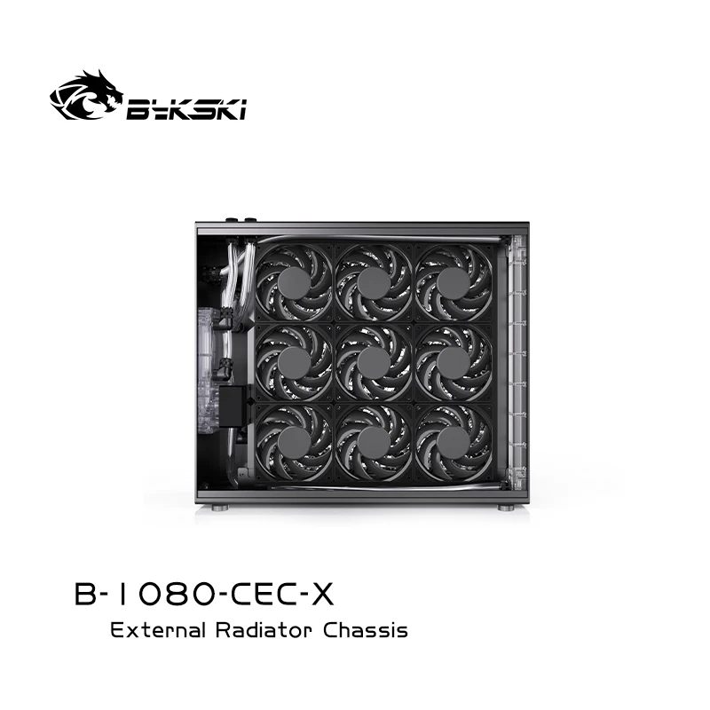 

Bykski B-1080-CEC-X External Water-cooled 1080mm Radiator Use for Server Computer PC Cooling