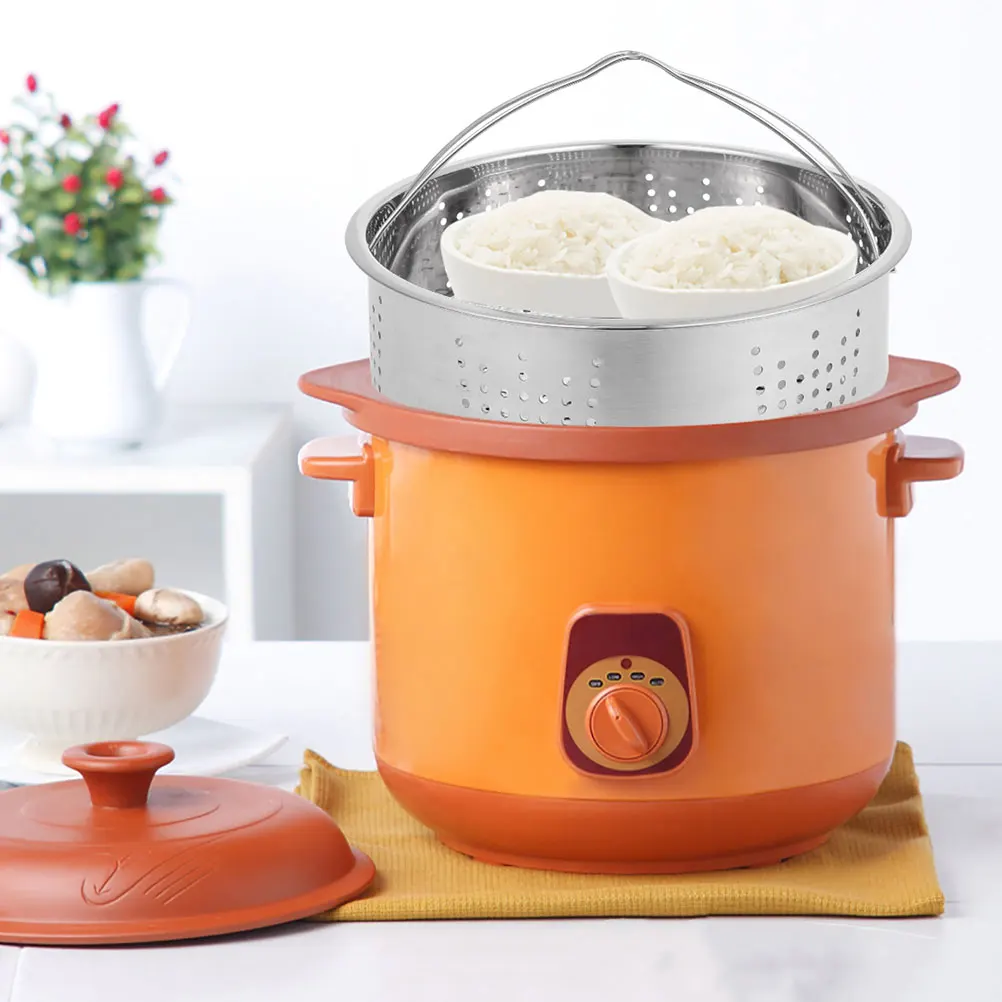 

Stainless Steel Food Steamer Multi-Functional Kitchen Supplies for Various Foods Easy to Clean and Use