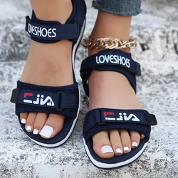 Sports Sandals Summer New Open Toe Heightened Platform Sandals Women's Beach Shoes Athleisure Sandals Plus Size 35-43