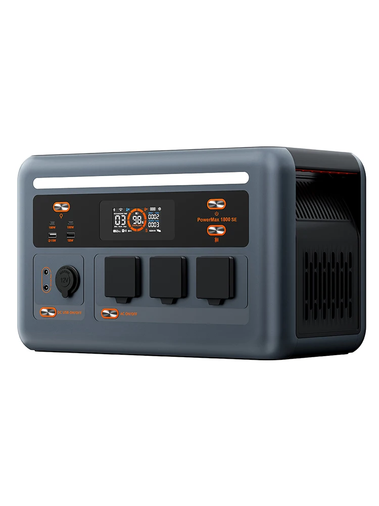 OSCAL PowerMax1800SE Tragbare Powerstation 1800W Solargenerator 1024Wh LiFePO4-Akku Notstromversorgung für Zuhause Outdoor-Camping Mobile Stromversorgung