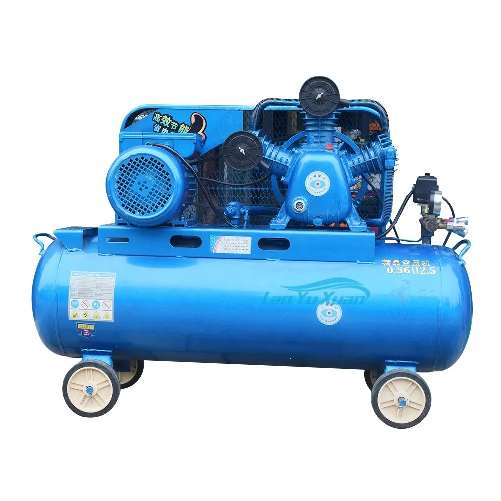 5.5kw 7.5hp 3-cylinder Air Compressor 500 Litre For Painting Cars