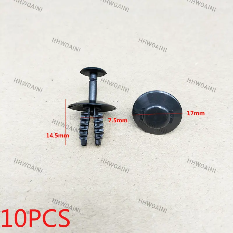 10PCS For Roewe 350 550 Mg 3 5 6 Trunk  Liner Cotton Piercing Nail Clip Buckle Accessories