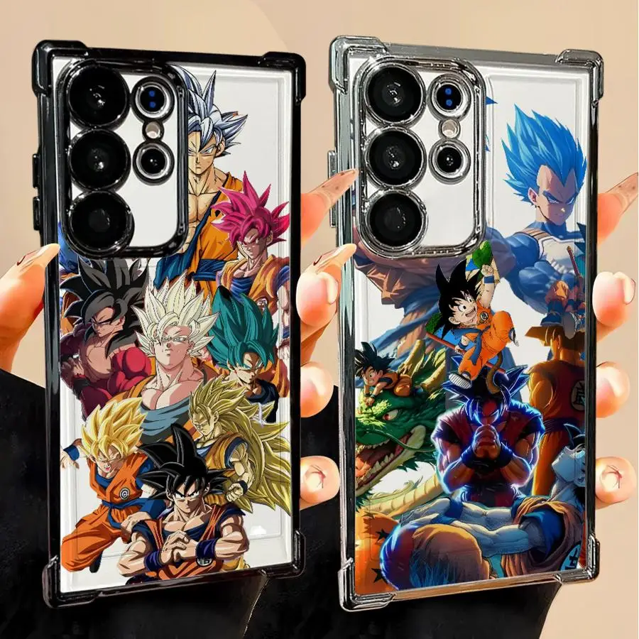 

Case for Samsung Galaxy S25 S25Edge S22 Ultra S21 Plus S20 FE S24 S23 Phone Cover Cartoon Dragon Ball