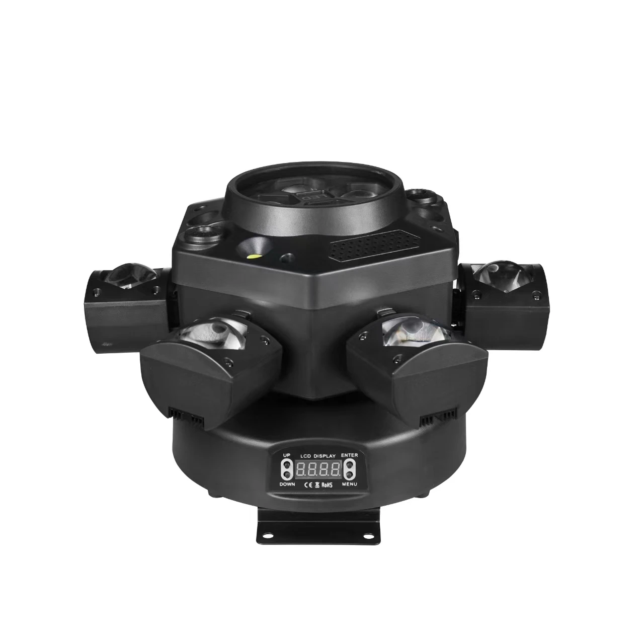 Remote Control DJ Lighting 150W LED Bee Eye Moving Head Light Flash Effect Light with White Yellow Strobe Beam for Night Club