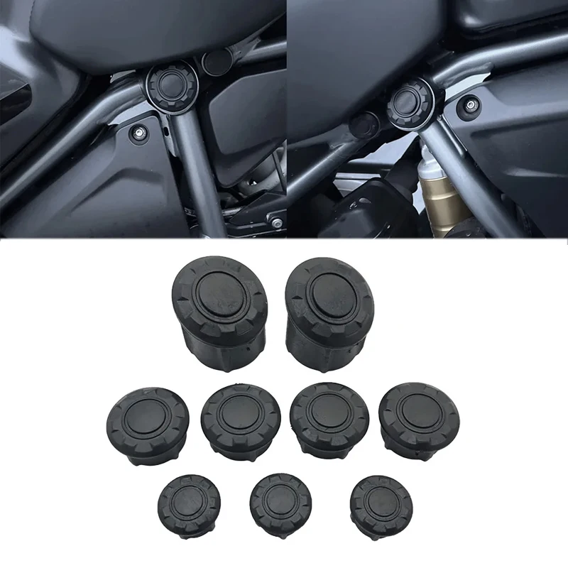 For BMW R1200GS R 1200 GS LC Adventure ADV R1250GS R 1250 GS Adventure 2014-2023 2021 2022 Motorcycle Frame Hole Caps Cover Plug