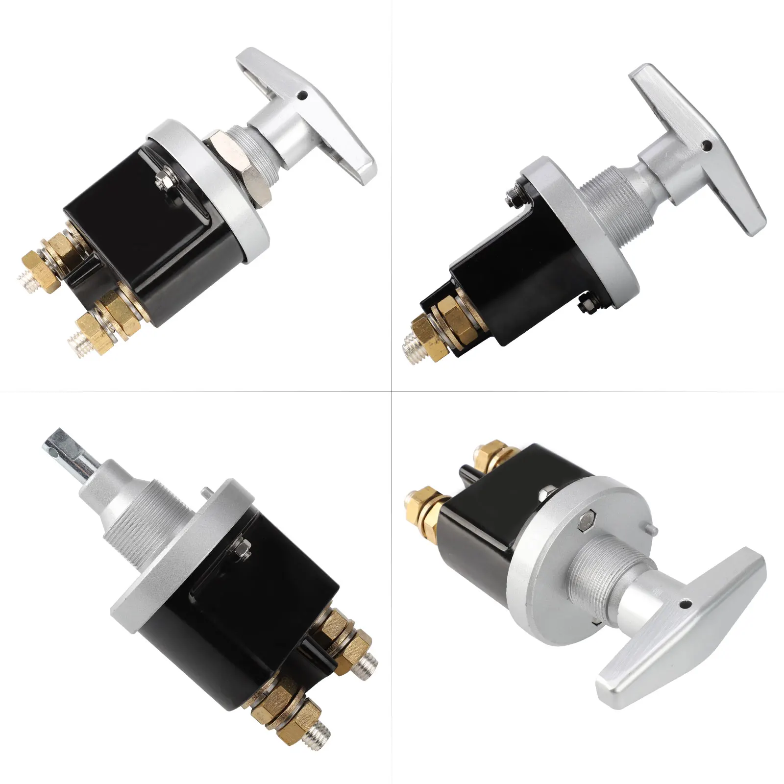 Battery Isolator Disconnector Heavy Duty Battery Kill Switch With 1500 Amp Rush Keep It Clean BATKD2 Muscle Car YC101587