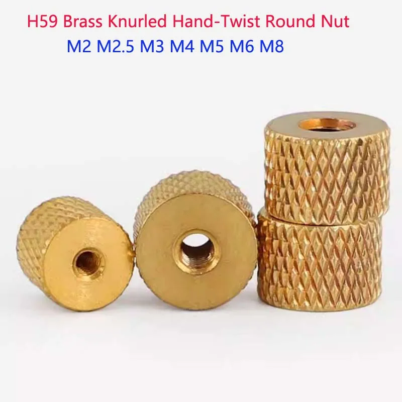 H59 Brass Knurled H…