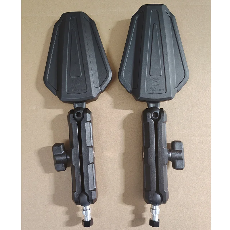 For Motorcycle ATV mirrors Off-road Wide view handlebars Folding mirrors motorcycle accessories