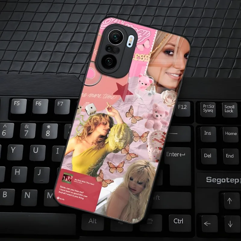 Actor Britney Spears Phone Case FOR Xiaomi Redmi Note11 Pro Plus 11s 11T 10 Ultra 11X Lite 12 POCO X3NFC F3 M4 Glass