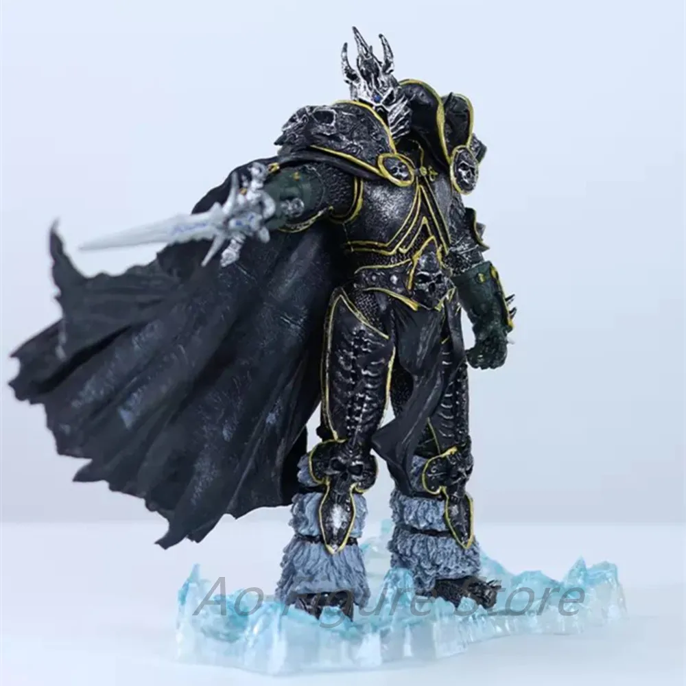 

Новый Король Лича World Of Warcraft Dc7 Generation Death Knight Arthas Menethil Dluxe Коллекционная фигурка 21 см Подарочная аниме-игрушка