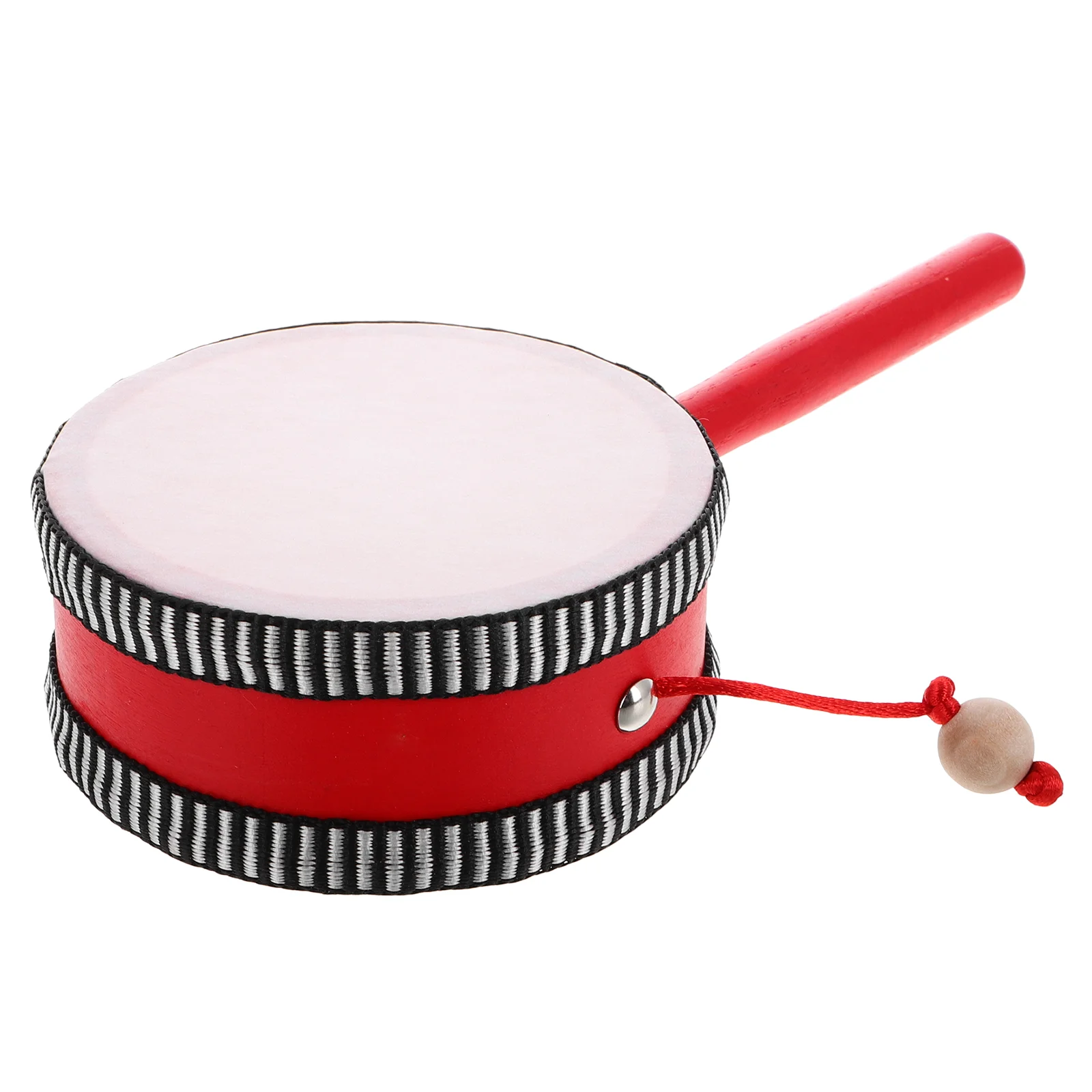 Children's Toddler Toddlers Toys Spinning Drum Hand Music Instrument Baby Shaking Wooden Musical