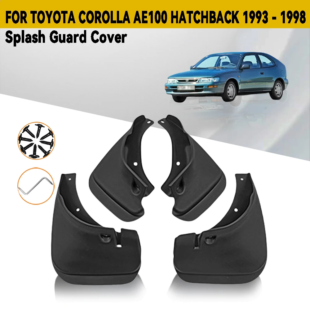 

Car Mudguard For Toyota Corolla AE10 Hatchback 1993 - 1998 Car Mud Flaps Guards Splash Flap Fender Accessories