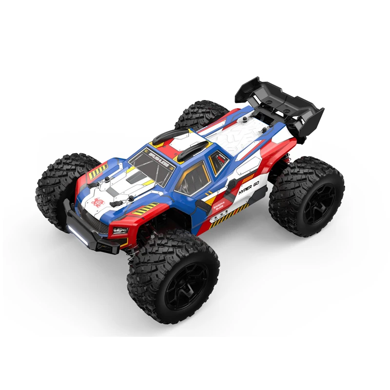 MJX Hyper Go 1/14 14212 Brushless Remote Control Off Road Vehicle  All Terrain Tires One Car Double Shell Climbing Racing