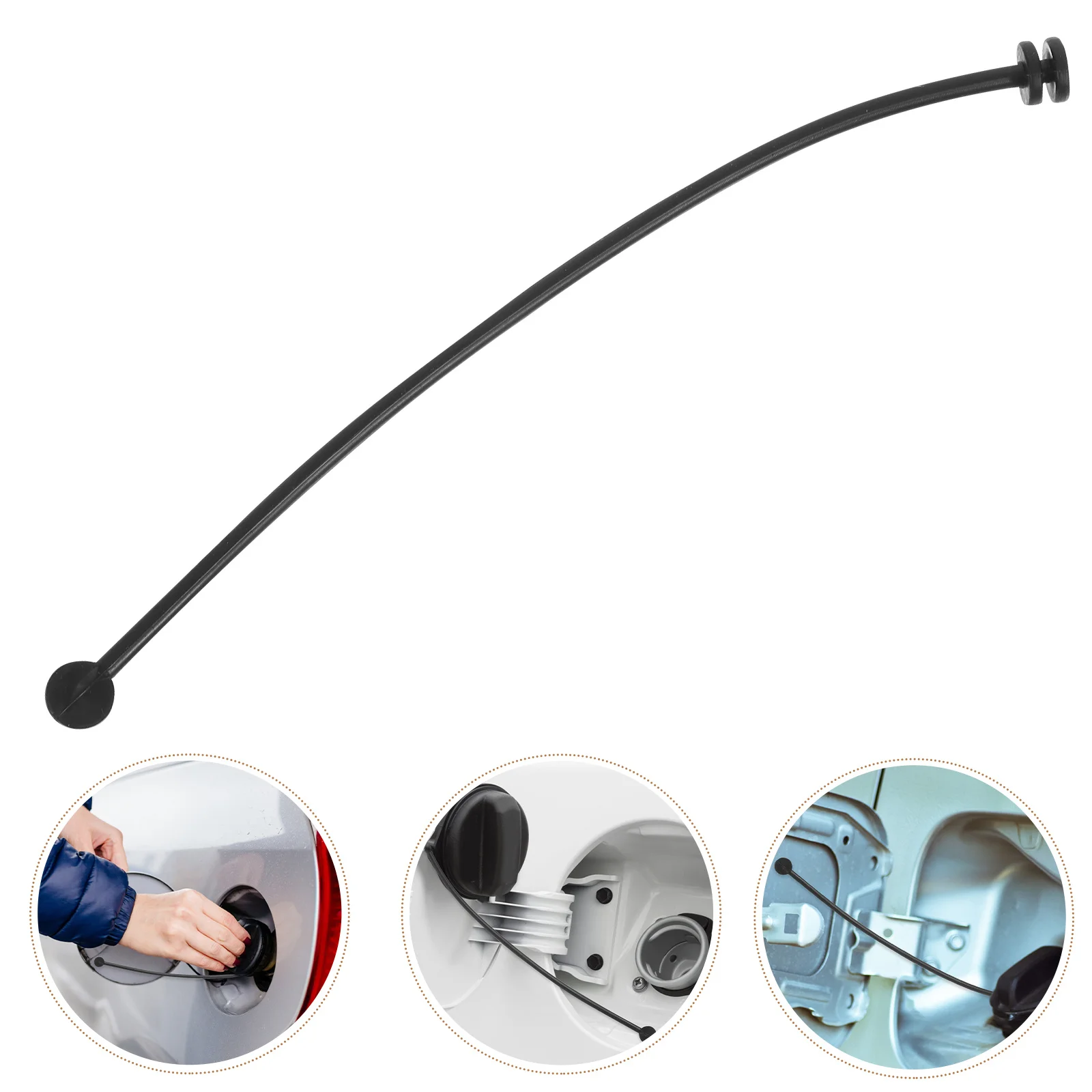 

Fuel Tank Cap Rope Durable Lightweight Easy Fix Replacement Auto Fuel Cap Rope for Car Gas Tank Accessory Accessory