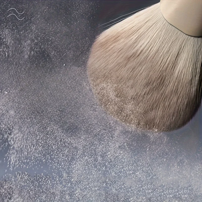 부드러운 강모 메이크업 도구 12Pcs 메이크업 브러쉬 세트, 루스 파우더 풀 세트, 아이섀도 브러쉬, 파운데이션, 컨실러 브러쉬,