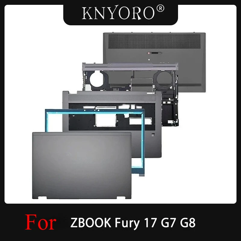 For ZBOOK Fury 17 G7 G8 M20108-001 Laptop LCD Top Cover Screen Back Case Bezel Frame Upper Palmrest Bottom Shell Lower Lid Grey