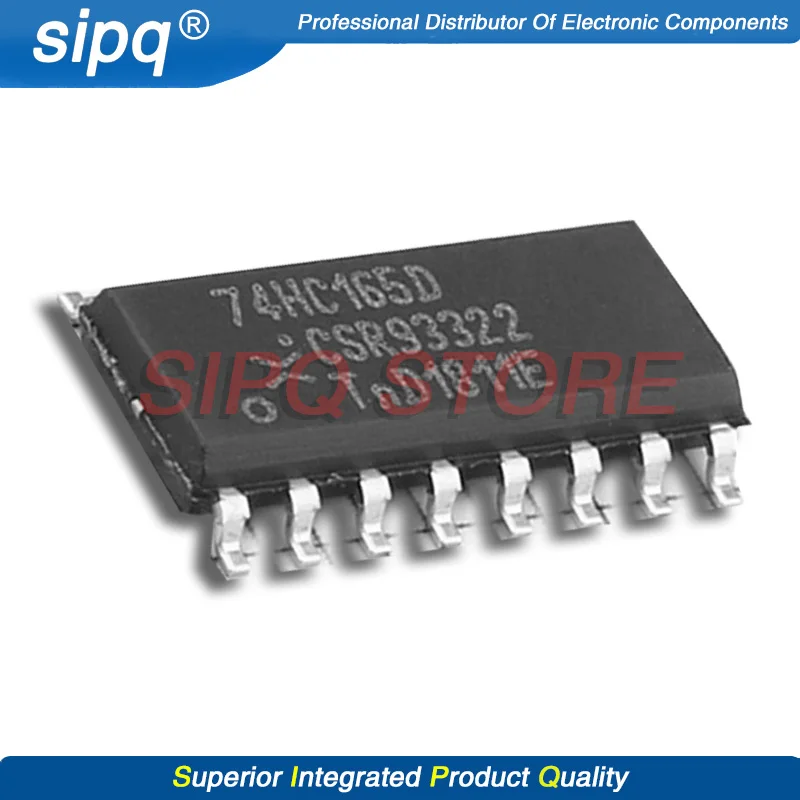 100PCS/LOT 74HC165D 74HC165 74HC165D,653 8 2V~6V ParallelorSerialtoSerial SOIC-16 Shifting Register NEW Original