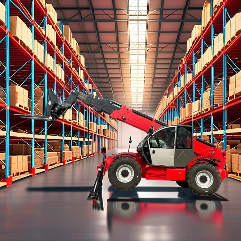 Penggerak 4 Roda Mesin Cummins - Telescopic Handler Boom ulasan dan harga