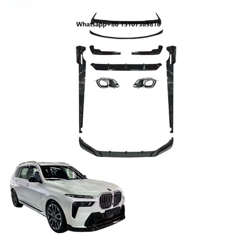 

New High Quality Manufacturing Source Car Accessories Front Bumper Rear Bumper Side Skirt Body Kit Clips for X7 G07 2023+