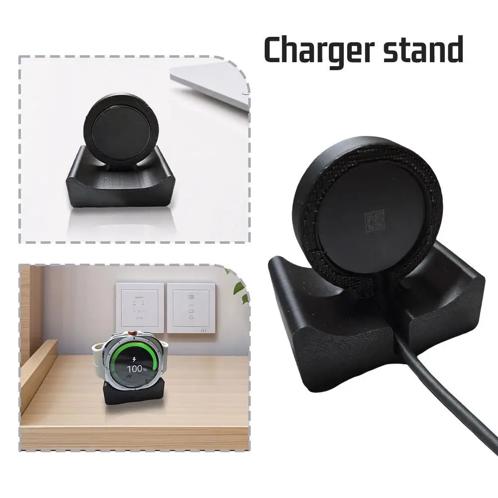 Charger Holder For Galaxy Watch 7 Ultra Charger Stand 3D Printing Accessories Watch Stand Display Bracket Display Stand Bla X0U6