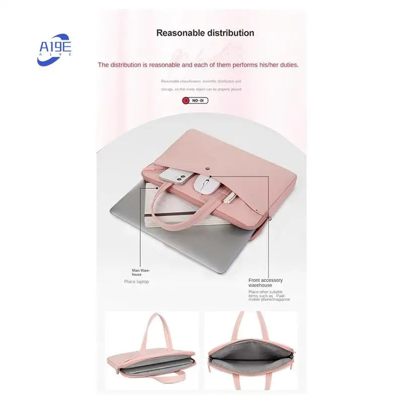 

A19E-Tablet Bag Sleeve Case For 15-15.6 Inch Tablet Sleeve Case Waterproof Laptop Handbag