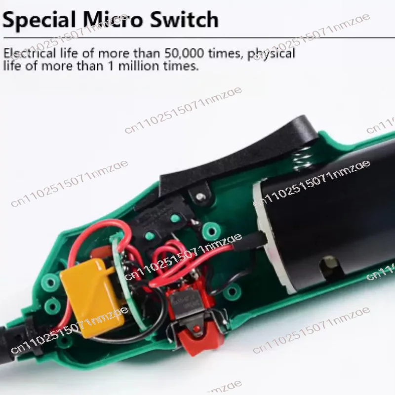 H6 Speed 6.35mm Electric Screwdriver Straigh Plug Variable Speed Torque Adjustment 1PC 220V TGF-500 Electric Screwdriver