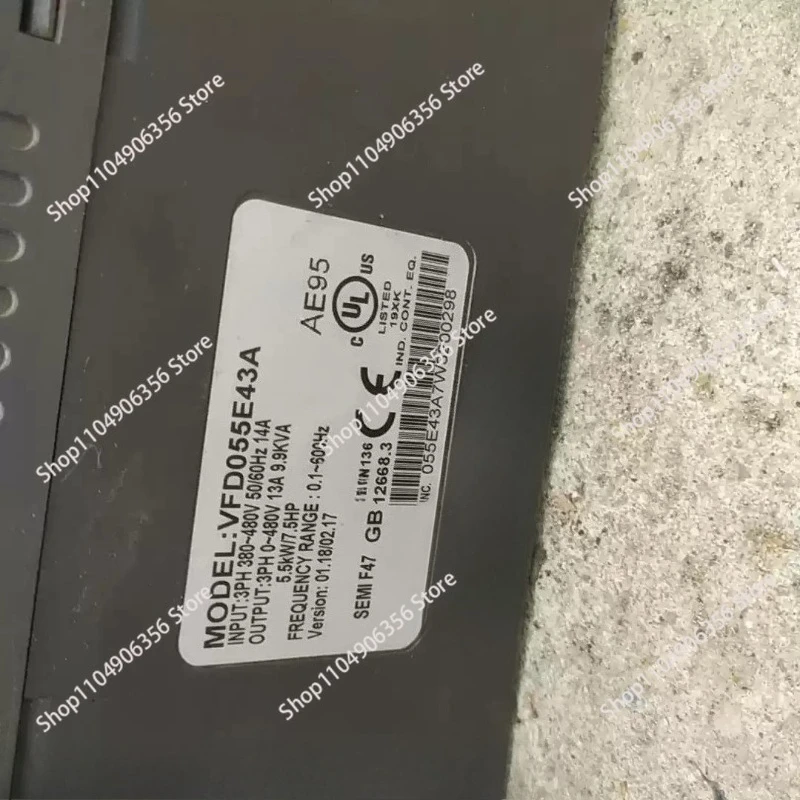 for Used VFD055E43A inverter Functional test OK not brand new