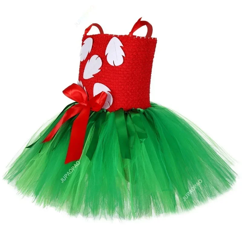 ¡FC6New vestido tutú para niñas, trajes de princesa de fiesta con guirnalda para niña, disfraz de Navidad y Halloween, Dre @ FC8] hawaiano para niños!