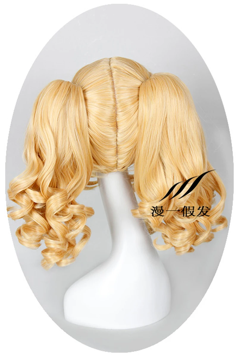 Elizabeth Ethel Cordelia Midford Anime Black Butler Cosplay Heat Resistant Synthetic Hair Wig halloween Party+ Free Wig Cap