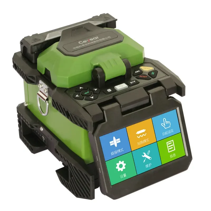 جهاز ربط الألياف الضوئية لآلة ربط الألياف fttx 6481 B7 + واجهات رسومية جديدة وشاشة تعمل باللمس #2