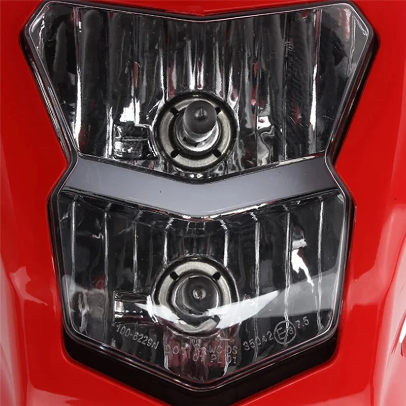 

Off-Road Ghost Face Mask Headlight Cover Halogen Motorcycle For Honda CRF450L CRF450XR CRF 450L 450XR 450 L XR White