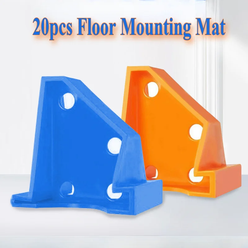 20 Pcs Flooring Spacers Laminate Flooring Installation Kit with 1/4” & 1/2” Gap Floating Floor Installation Spacers