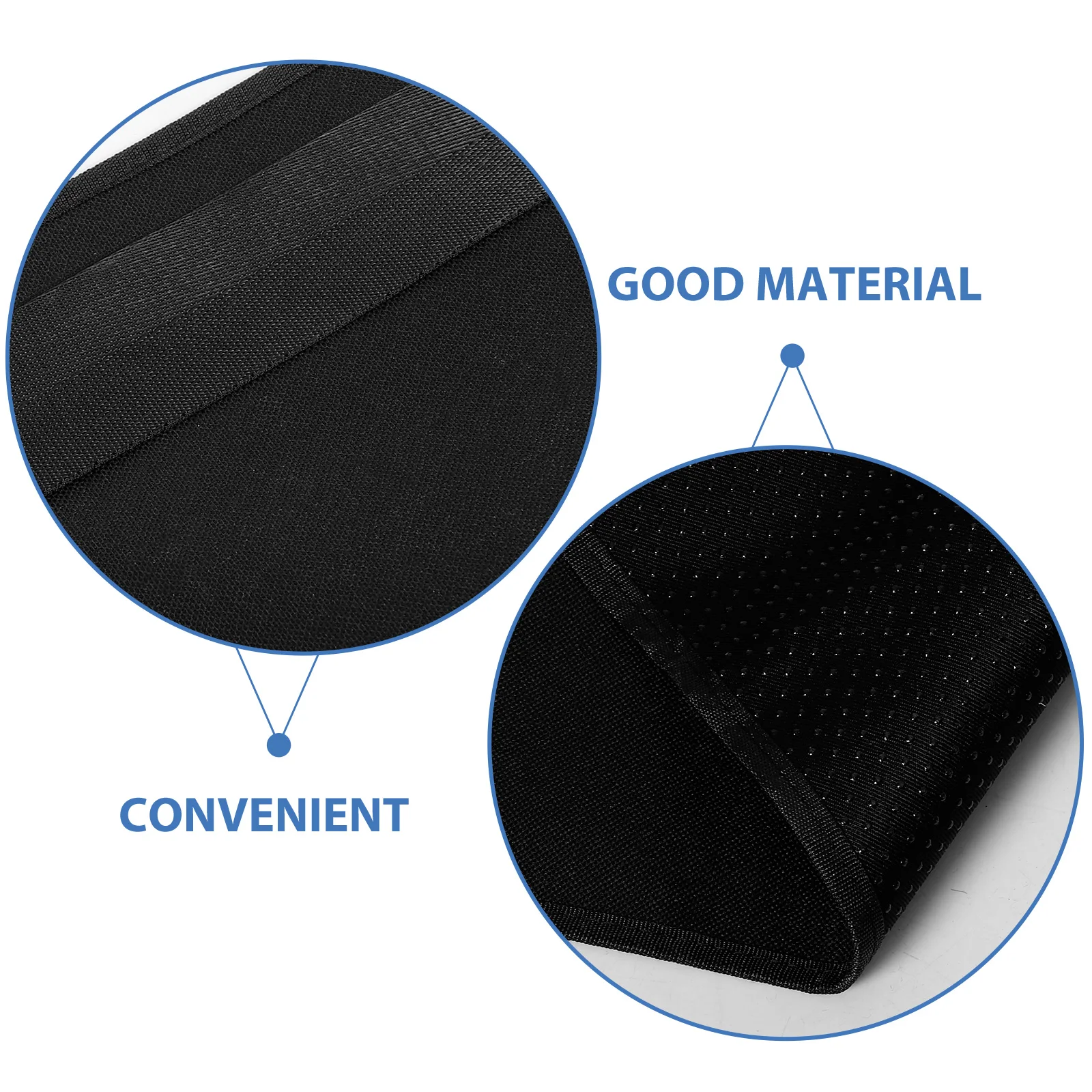 موسع مقعد الطائرة أسود 79x44 دواسات السيارة مسند القدمين سرير سفر طفل محمول رحلات طويلة الراحة دعم قوي