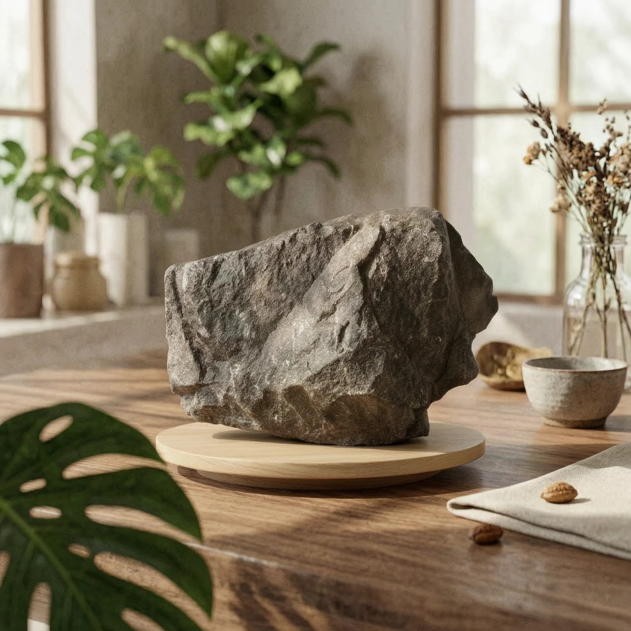 Faux Rock Weather-Resistant Fake Rock Artificial Boulder Lightweight Faux Stone Natural for Gardeners, Courtyard, Rockery