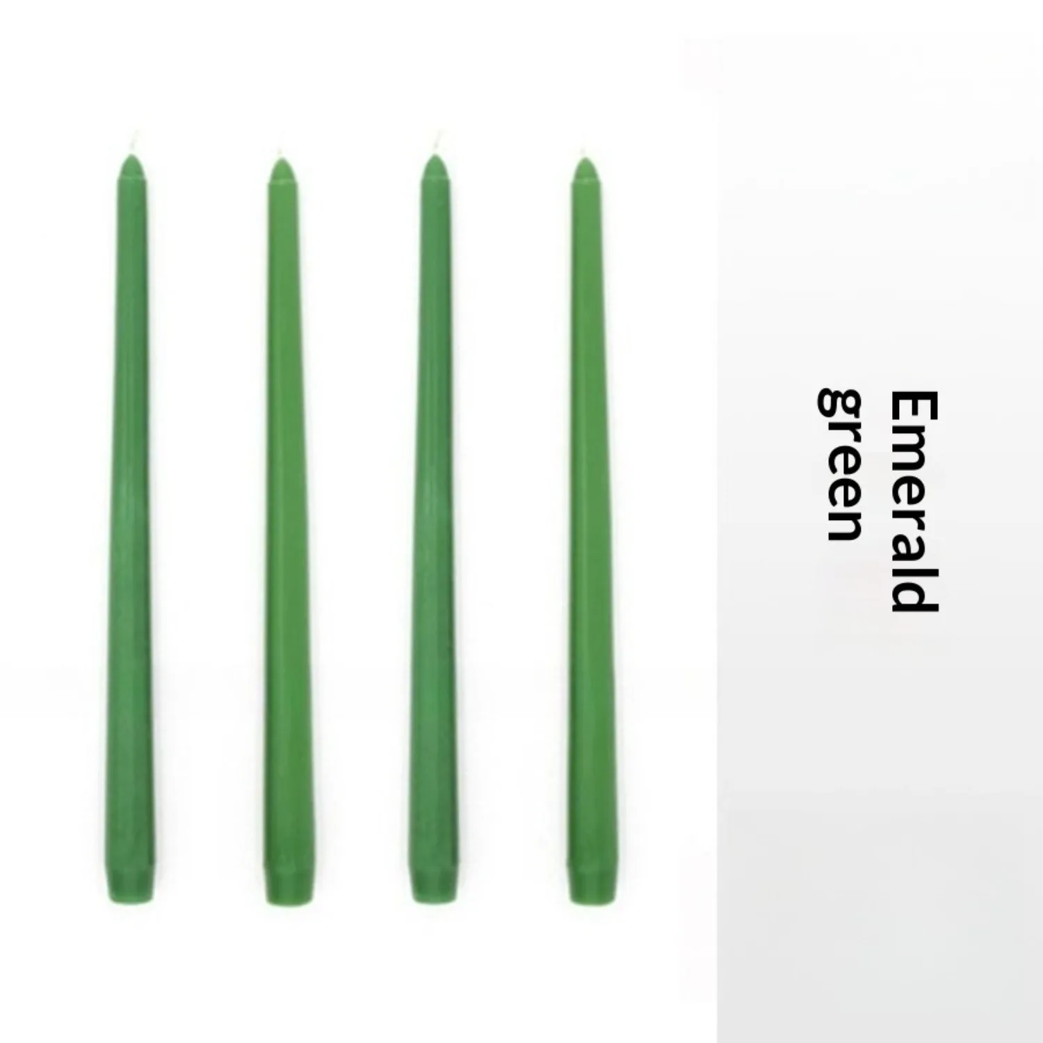4 Stück/Box 25cm/9,84 Zoll Morandi Farbverlauf Stabkerzen-Set, Lange Unparfümierte Kerzen für Hochzeit, Abendessen, Party & Heimdekoration – Detail 16