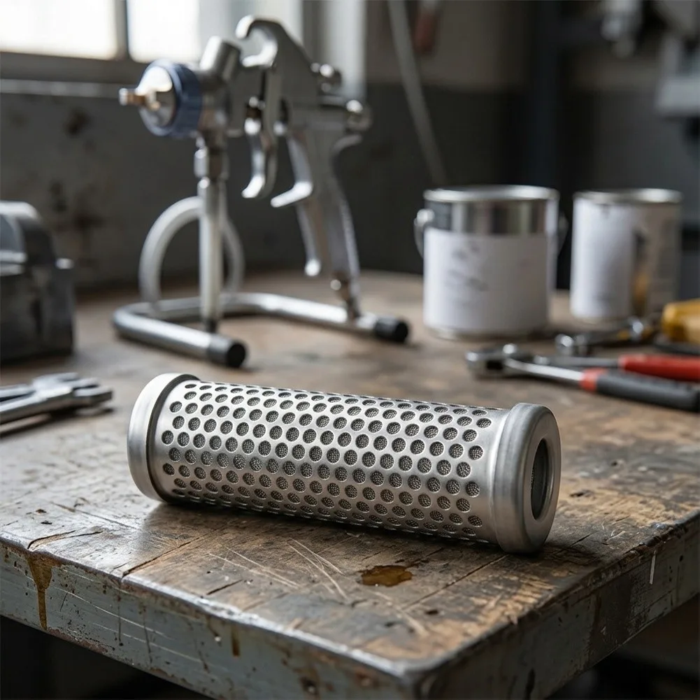 Reusable Stainless Steel Filter Cartridge for Spray Application Equipment Works with 930004 930005 930006 Spray Machine Variants