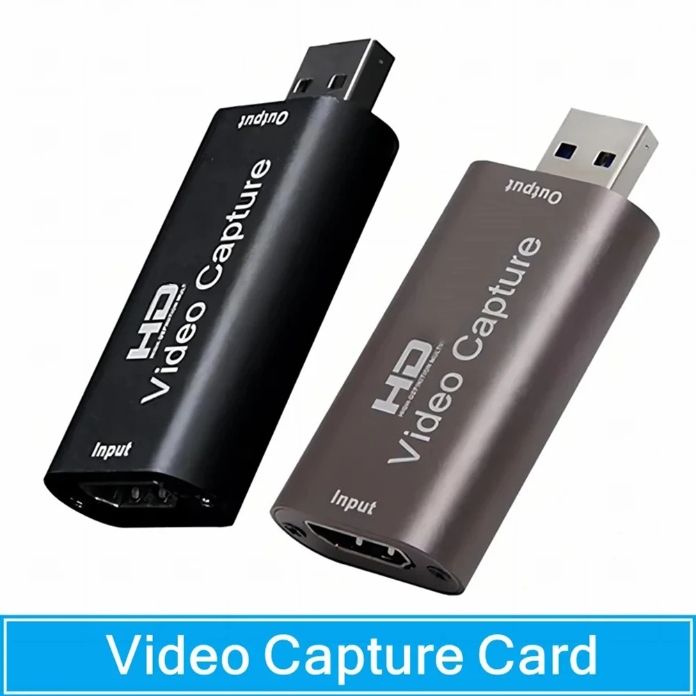 

4K USB 3.0 Video Capture Card 1080P USB 2.0 HDMI Game Grabber Box For PS4 DVD Camera PC Recording Placa De Video Live Streaming