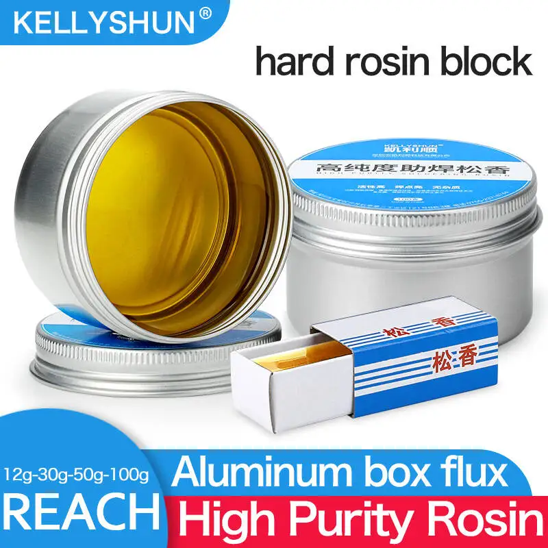 Rosin Elétrica Solda Ferro Repair Welding Paste, alta pureza, óleo de solda sem chumbo, Fluxo