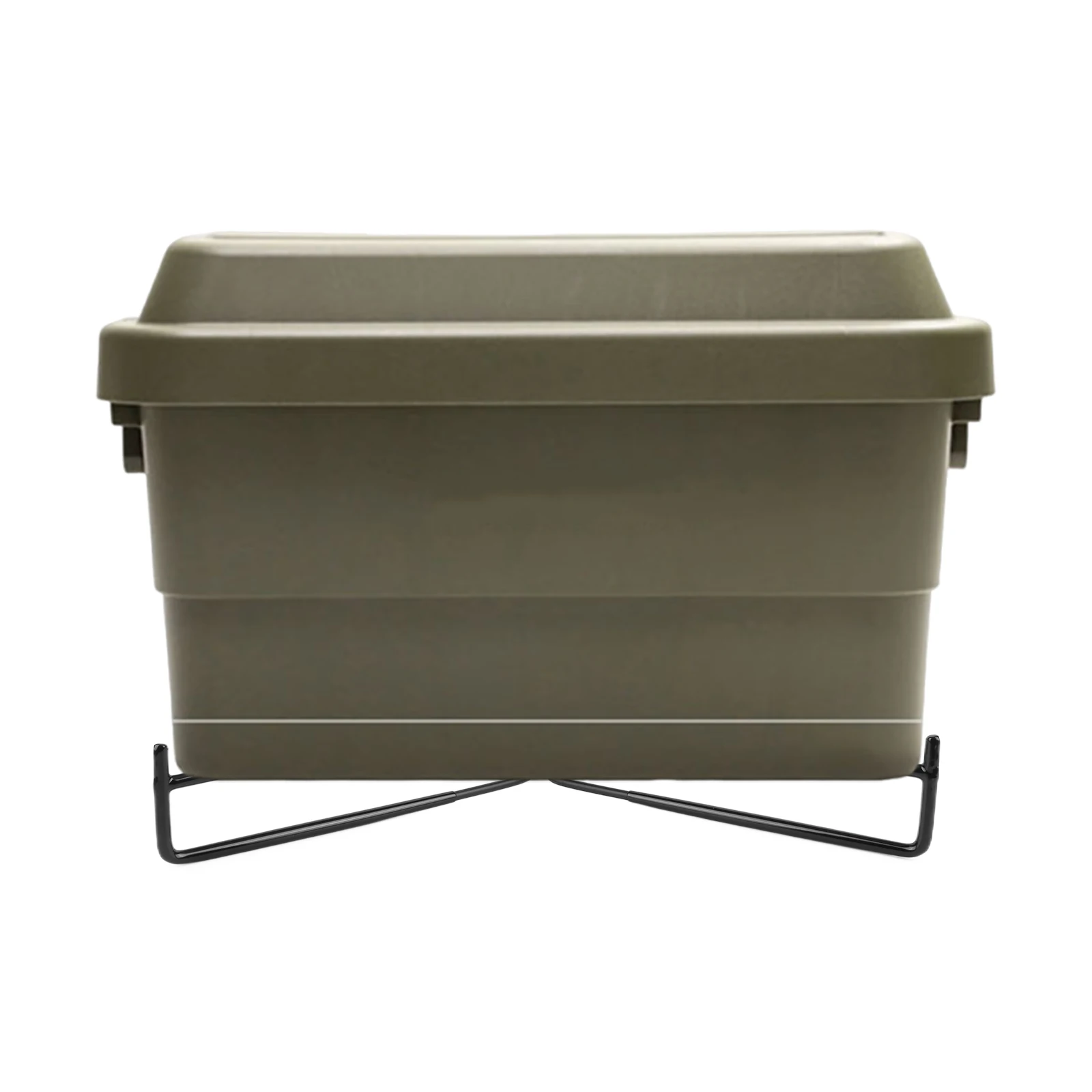 

1/2pcs Outdoor Camping Folding Cooler Stand Multifunctional Ice Storage Box Bracket Foldable Metal Stand Holder with Storage Bag