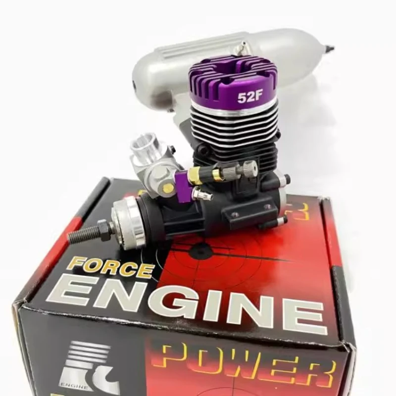 RC Aircraft Model Engine 52 Class Metal 8.5CC Methanol Engine Fixed Wing Model Remote Control Aircraft Engine Toy