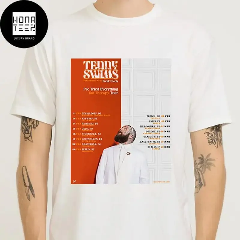 Teddy Swims I Äôve Tried Everything But Therapy Tour 2025 Fan s Classic T ShirT shirt