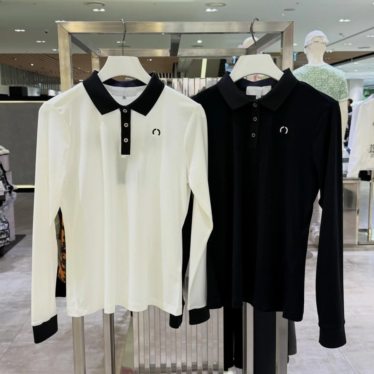 Women's Golf Long Sleeve Top 2026 Fall New Korean Style Versatile Trendy Minimalist Sporty Casual Quick-Dry Breathable Soft