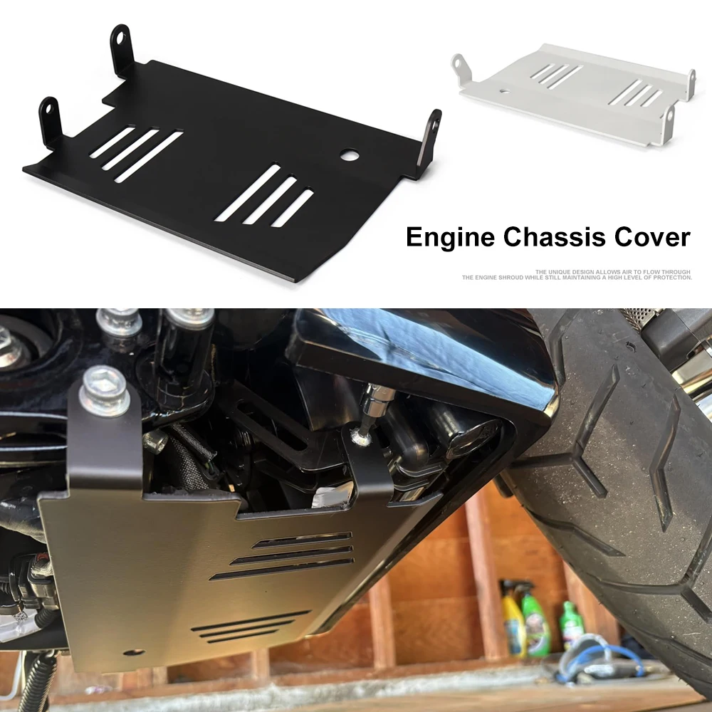 

Motorcycle Accessories For Street Glide Special FLHXSE CVO Road Glide FLTRXSE 2024 2025 Skid Plate Lower Engine Guard Protection