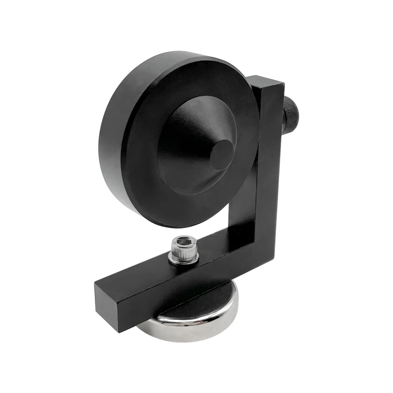 NEW Silver GMP104 + Magnetic Base Mini L Bar Monitoring Prism with Strong Magnet for Leica system