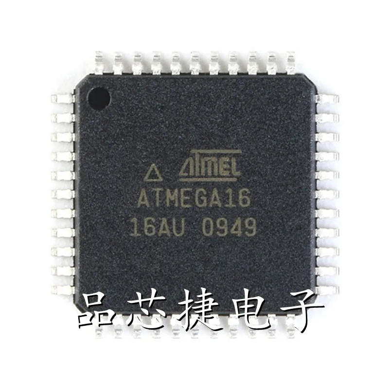 1pcs/Lot ATMEGA16-16AU ATMEGA16-16U TQFP-44 MCU 8-Bit Microcontroller With 16KBytesIn-System Programmable Flash