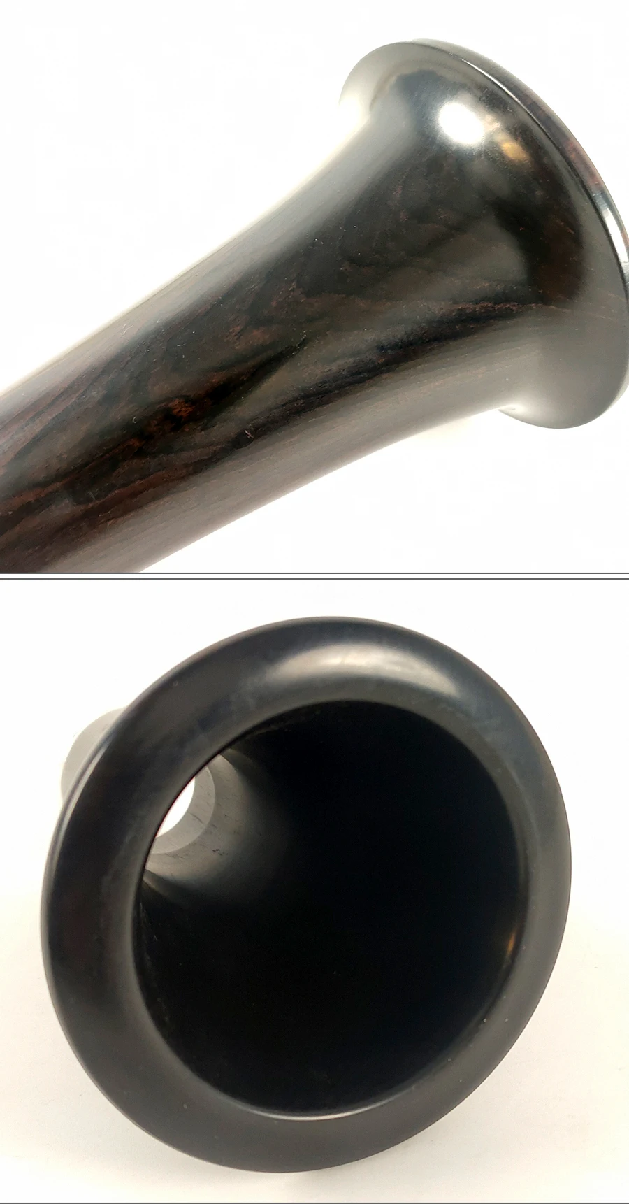 Klarinettenglocke Redwood/Mopane/Cocobolo Ebenholz 107/108mm – Detail 2